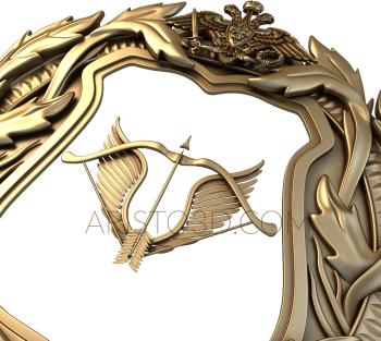 Emblems (GR_0092) 3D model for CNC machine